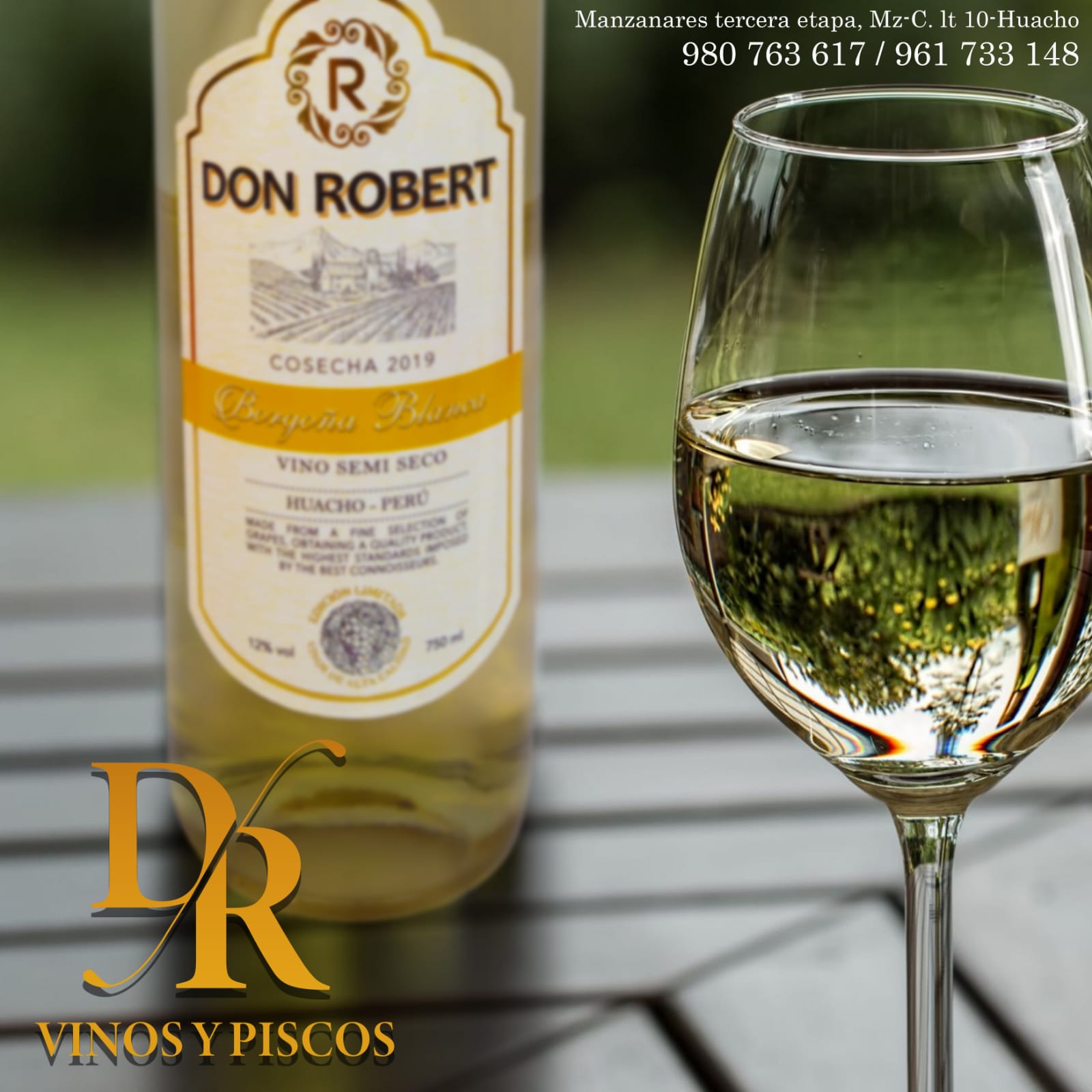 Vino Semiseco Bogoña Blanco